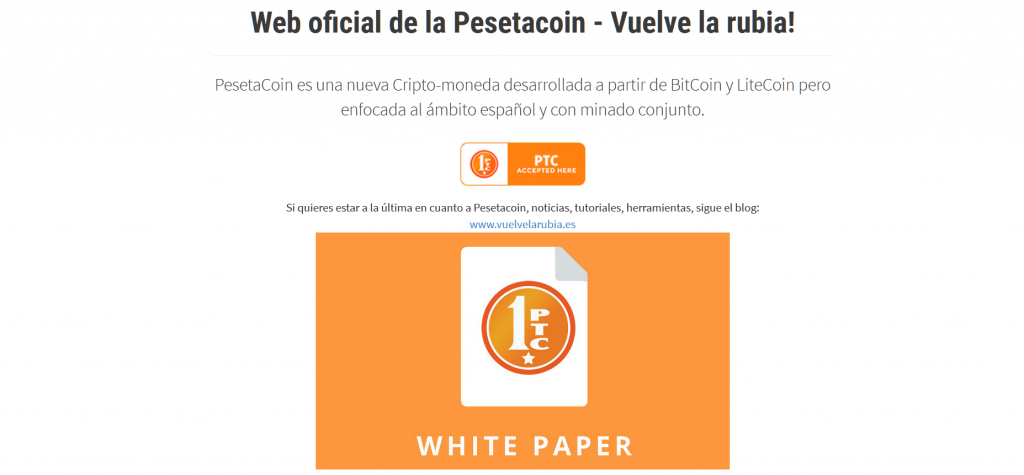 Pesetacoin Review, Pesetacoin Platform