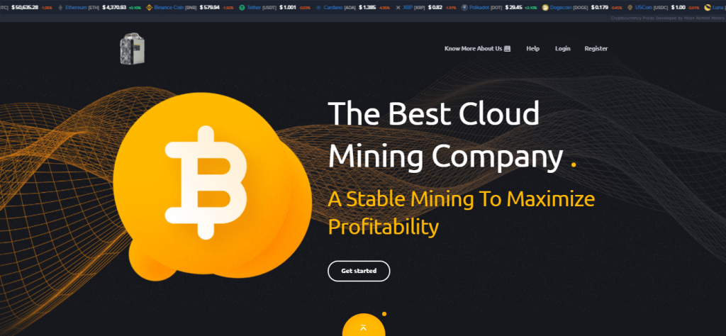 Moon Rented Miners Crypto Miner Store Scam