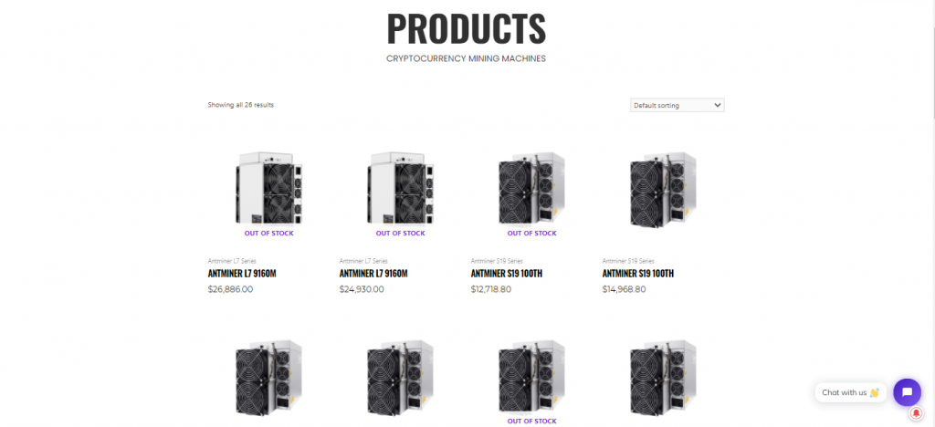 MiningStore ASIC Products