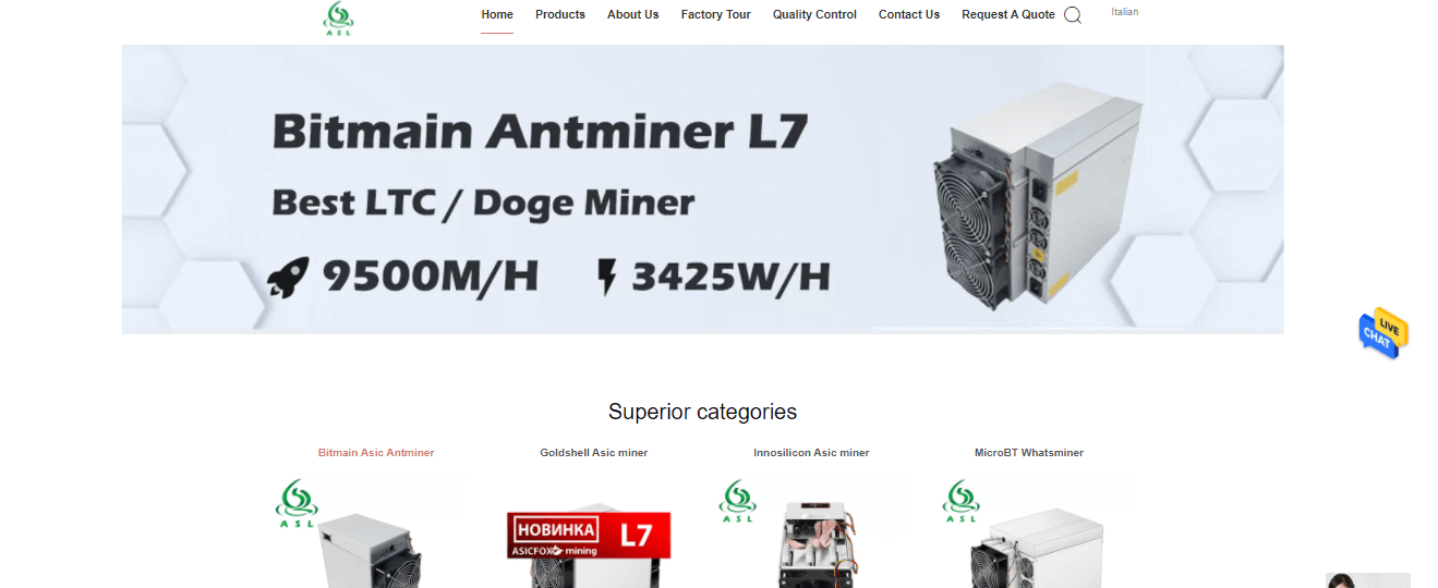 Italian Asics Miners Review: is italian.asics-miners.com a scam?