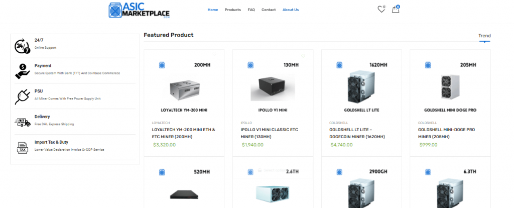 Asic Marketplace sells faulty miners